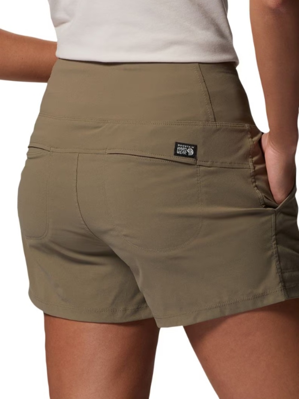 Mountain Hardwear Women's Olive Green Athletic Shorts